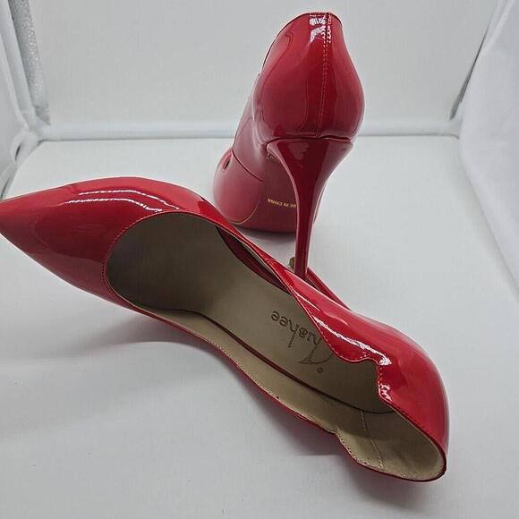 Jushee Red Heels Red Bottom Sophisticated Pointed Toe 6 - Picture 6 of 14